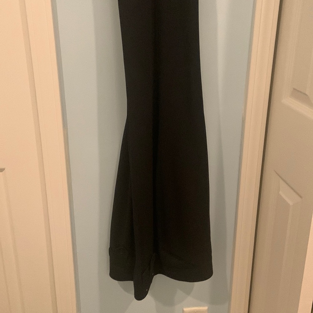 Black dress slacks w cute button pockets